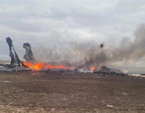 For aggression in Ukraine, russian troops use captured air bases in Crimea