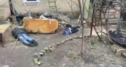 The bodies of dead people continue to be found in Bucha