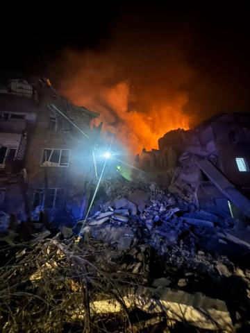 A Night of Terror: The Bombing of Kyiv and Its Aftermath