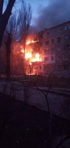 Consequences of night shelling of peaceful Mykolaev by the Russian occupiers