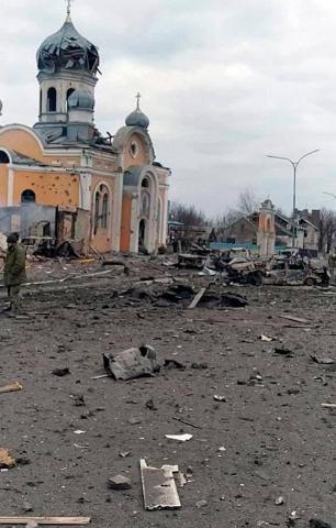 In the evening of March 6, the cities of Korosten, Malyn, and Ovruch were destroyed by bombing