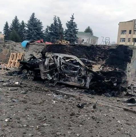 In the evening of March 6, the cities of Korosten, Malyn, and Ovruch were destroyed by bombing
