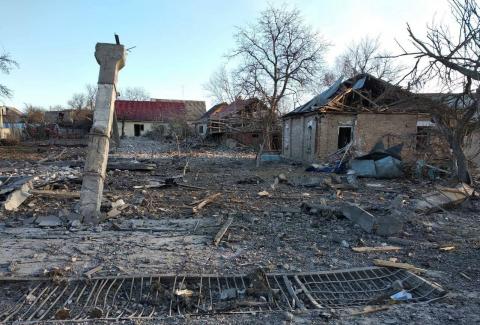A missile strike was carried out on Baryshivka