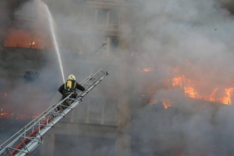 In the Svyatoshinsky district of Kyiv, residential multi-storey buildings came under shelling, there are victims