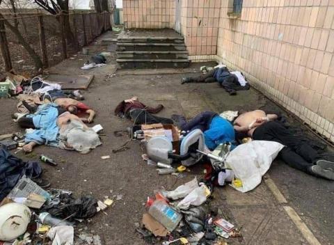 British Foreign Secretary Liz Trass reacted to the horrific photos of tortured Ukrainians