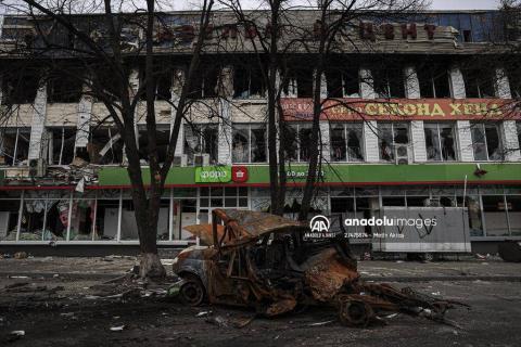 This is how Borodianka looks like today after being freed from the Rashists