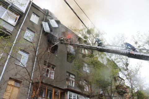 Kharkiv: rescuers eliminate the consequences of enemy shelling