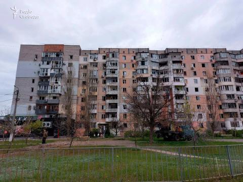Rashists fired at and destroyed a cafe in Mykolayiv