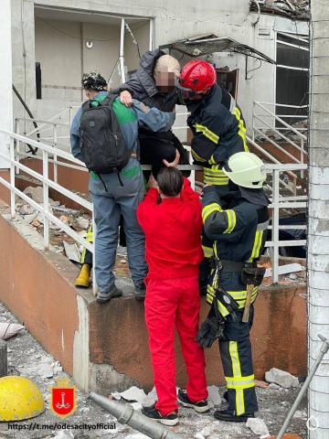 As a result of the missile strike in Odesa, 18 people were injured and 5 died, including a three-month-old baby