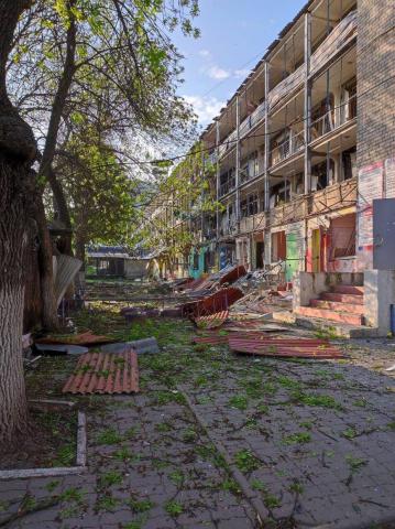 At least 25 wounded civilians are the result of a missile strike by Rashists in Kramatorsk tonight