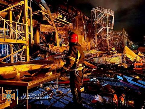 Odesa region: fires caused by enemy rocket fire have been eliminated
