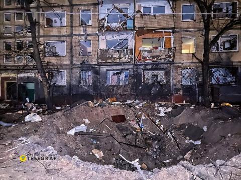 Kyiv. Tonight, the Rashists launched a massive rocket attack on the capital