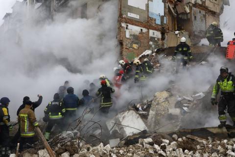The rescue operation continues after another Russian attack against our cities and people
