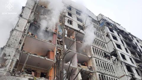 The rescue operation continues after another Russian attack against our cities and people