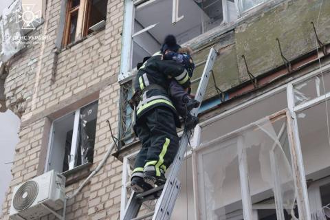 The rescue operation continues after another Russian attack against our cities and people