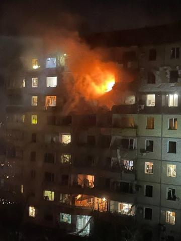 At this time, a rescue operation is still ongoing in Kryvyi Rih after a russian missile attack.