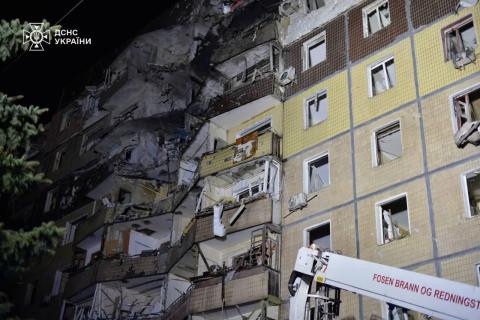 At this time, a rescue operation is still ongoing in Kryvyi Rih after a russian missile attack.
