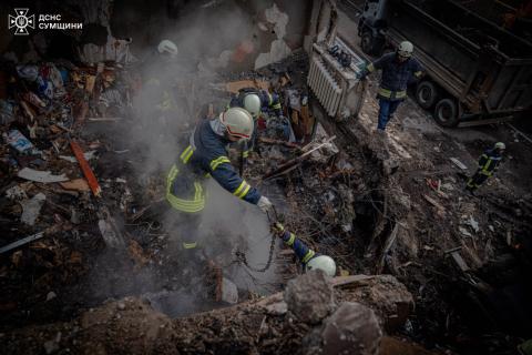 Sumy. The number of people killed as a result of yesterday's enemy attack on the city has increased to three.