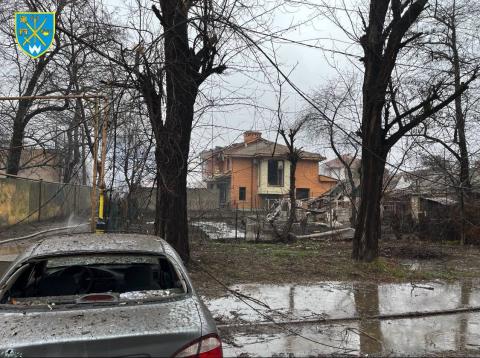 As a result of an enemy rocket attack on the city of Odesa, 17 people died, including one rescuer.
