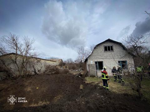 The enemy attacked Kyiv with two ballistic missiles from the temporarily occupied Crimea