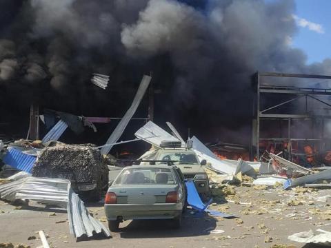 Kostyantynivka, Donetsk region, the attack of ruSSian terrorists