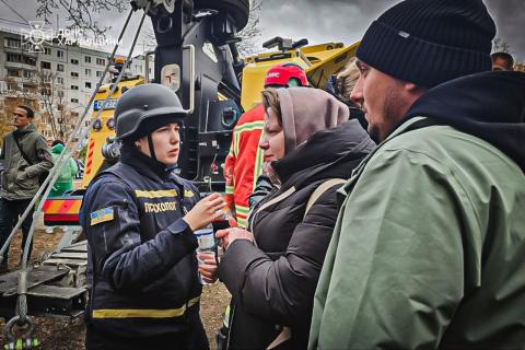 Rescue Operations Continue in Kharkiv Following ruSSian Strike on Residential Building
