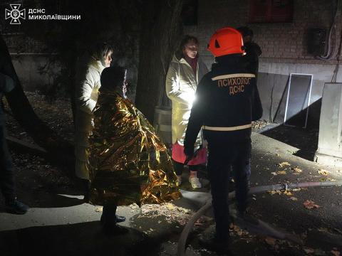 Five Killed in Mykolaiv as Rescuers Continue to Tackle Aftermath of Enemy Attack