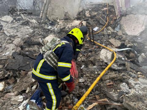 Poltava: Russia Strikes Residential Building with Missile