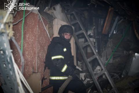 Odesa: Russian Strike Hits City Center, Injuring Two and Damaging Hotel