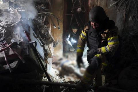 Tragedy in Izium: Rescue Operation Continues After russian Missile Strike