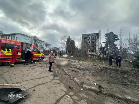 Tragedy in Izium: Rescue Operation Continues After russian Missile Strike