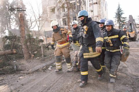 Tragedy in Izium: Rescue Operation Continues After russian Missile Strike
