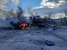 Tank of "liberators" did not reach Chernihiv