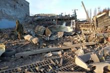 A missile strike was carried out on Baryshivka