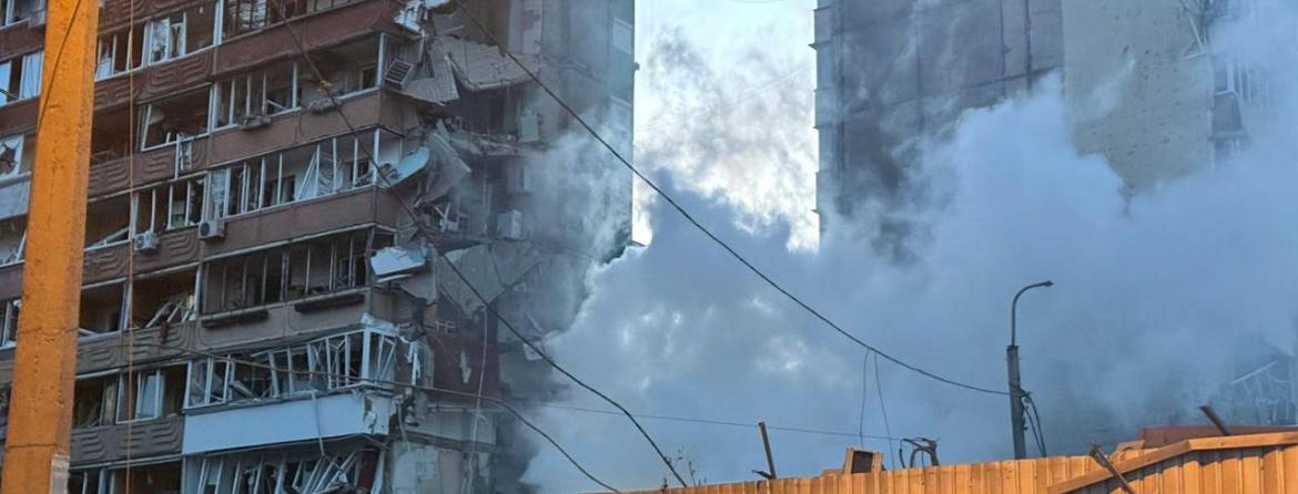 russian Overnight Attack on Kyiv Leaves Dead and Dozens Injured